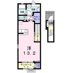 ヴェルディ燕P-IV　Aの物件間取画像